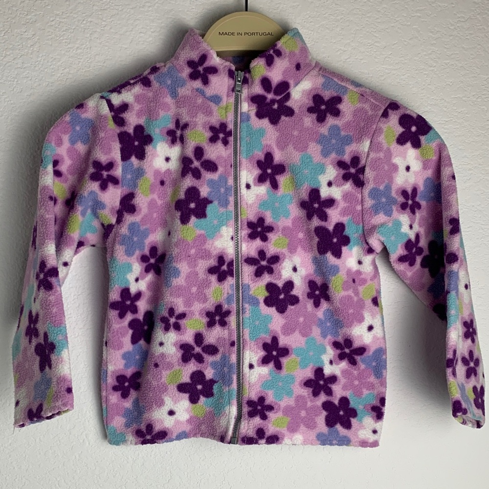 Gymboree Multicolor Floral Kids Sweater